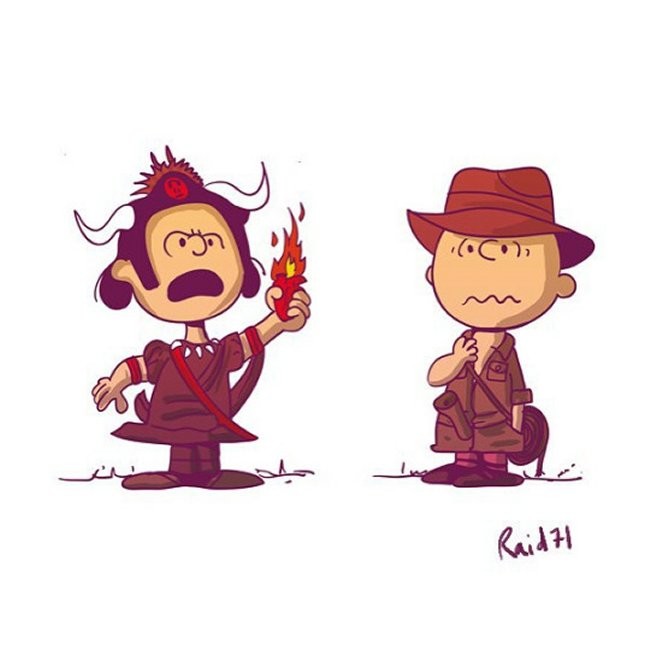 Charlie Brown As Indiana Jones Art Prints
