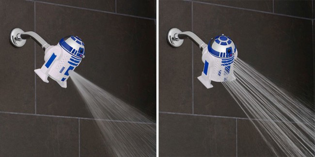 Darth Vader And R2-D2 Showerheads