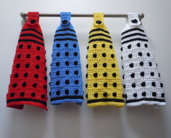 Doctor Who Dalek Hanging Towel Set
