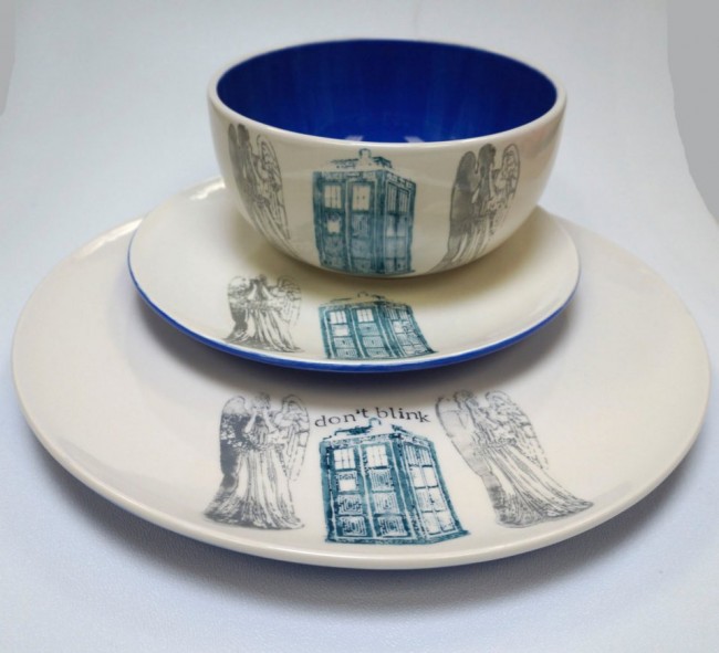 Doctor Who Plates And Dishes For Your Kitchen