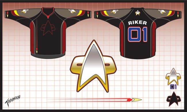 Geeky Hockey Jersey Concepts