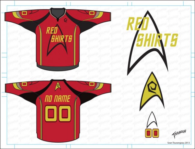 Geeky Hockey Jersey Concepts