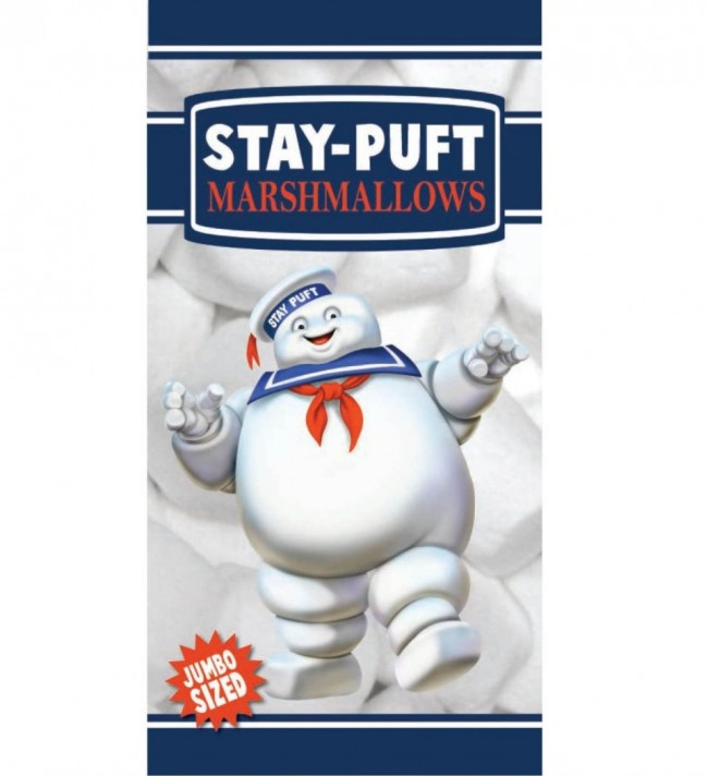 Ghostbusters Stay Puft Marshmallow Man Beach Towel