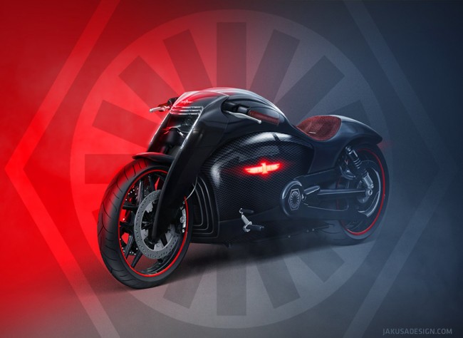 Kylo Ren And Boba Fett Motorcycles