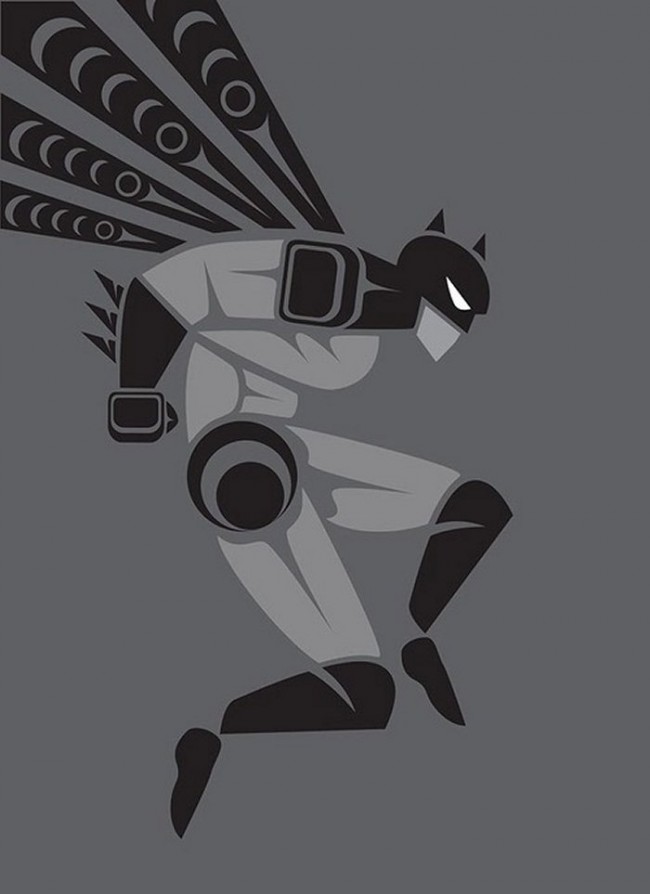 Native American Superhero Art
