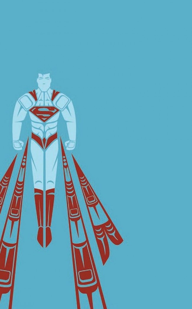 Native American Superhero Art