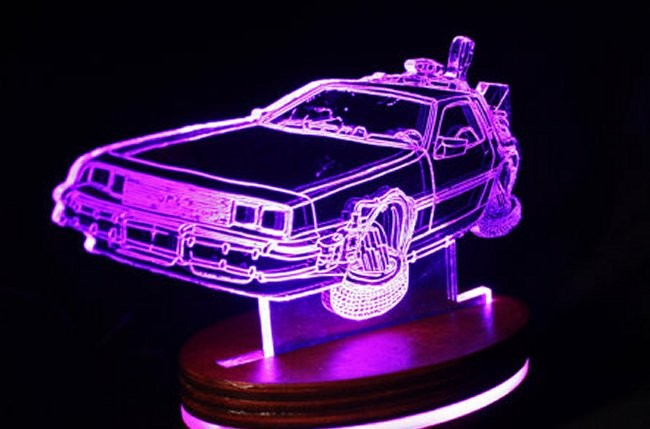 back to the future delorean