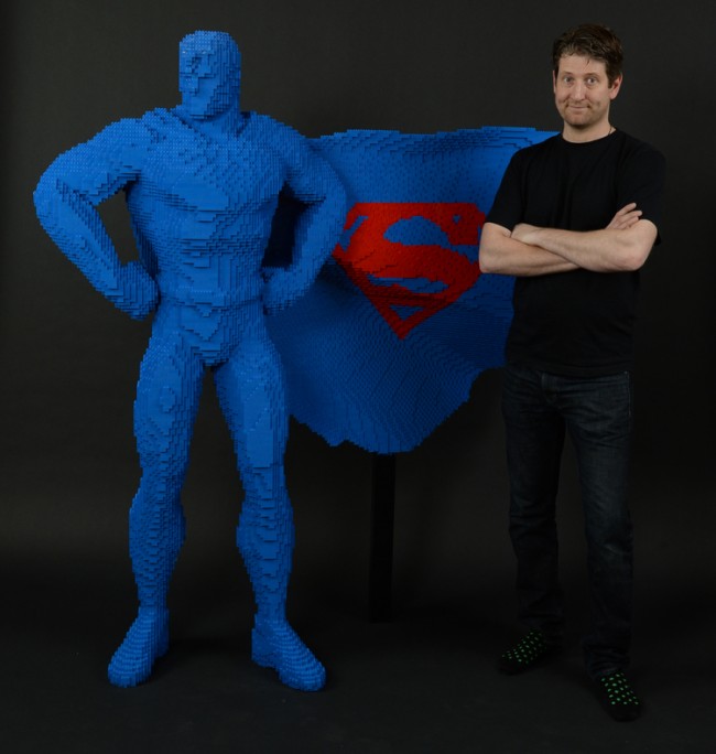 Full Sized LEGO DC Superheros