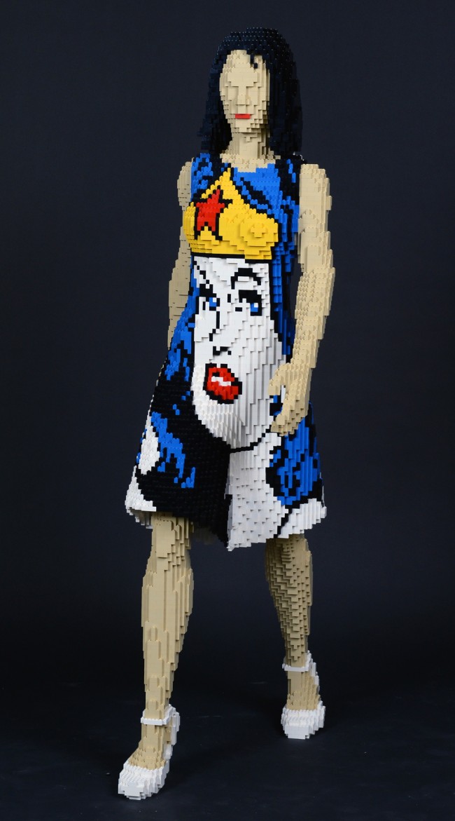 Full Sized LEGO DC Superheros