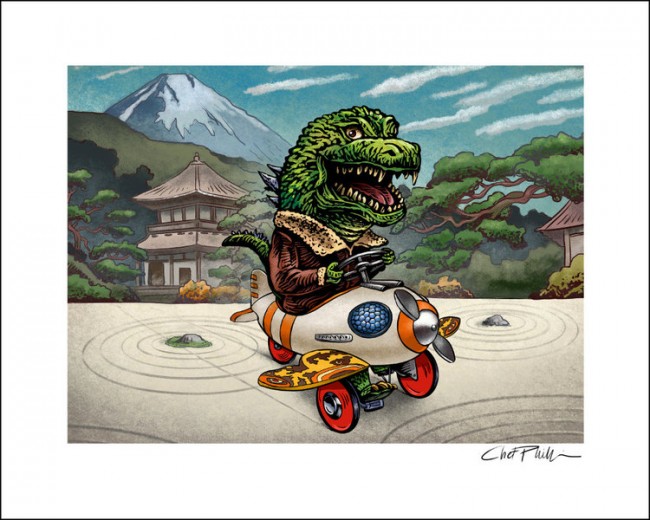 Geek Characters In Pedal Cars