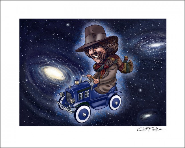 Geek Characters In Pedal Cars