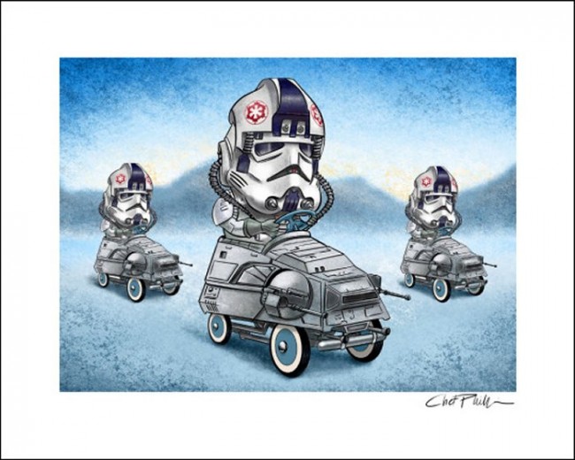 Geek Characters In Pedal Cars