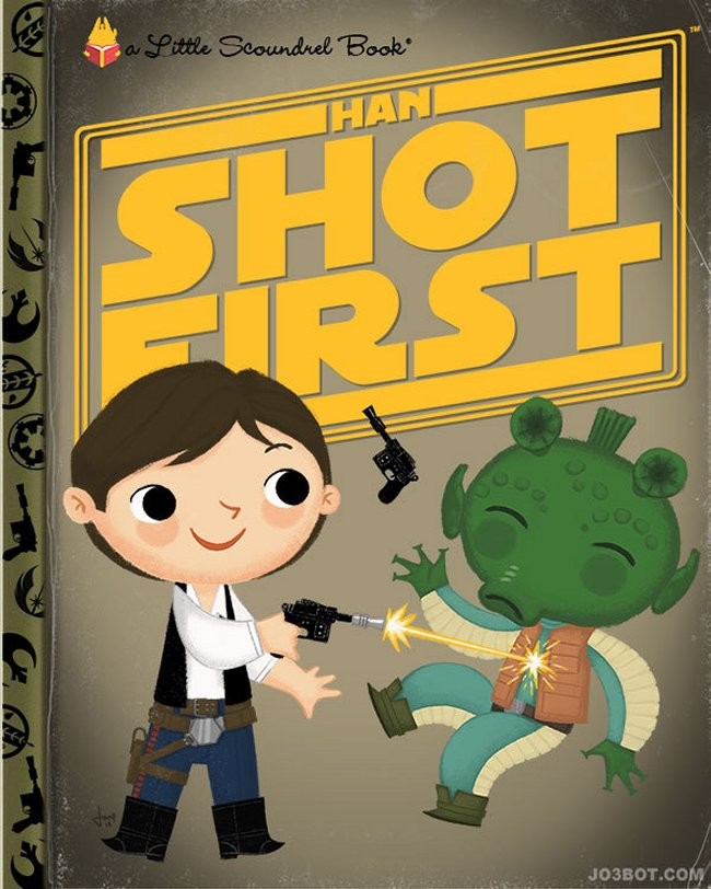 Geeky Little Golden Book Prints