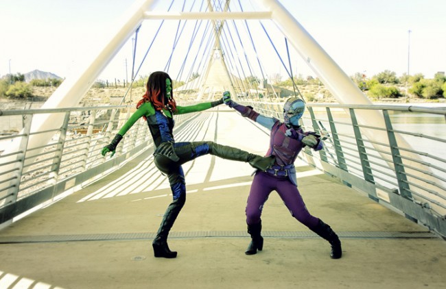 Guardians of the Galaxy Cosplay Nebula & Gamora
