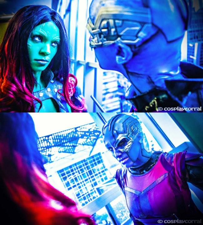 Guardians of the Galaxy Cosplay Nebula & Gamora