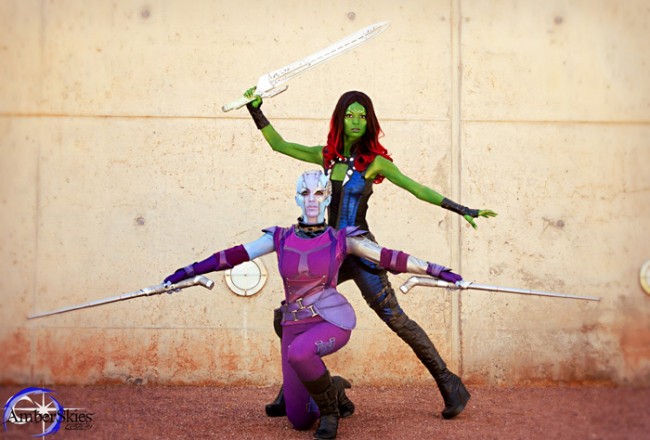 Guardians of the Galaxy Cosplay Nebula & Gamora