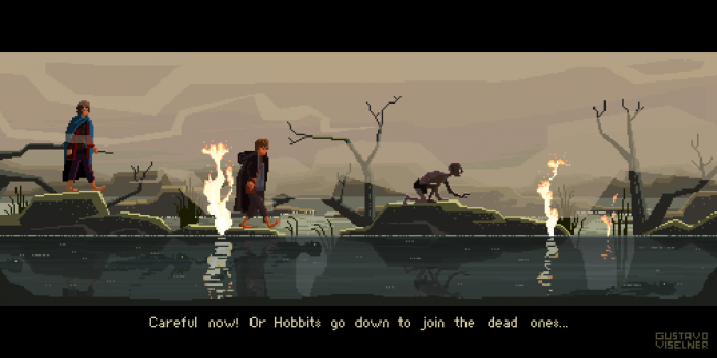 Our Favorite Movie Scenes In Pixel Art Style