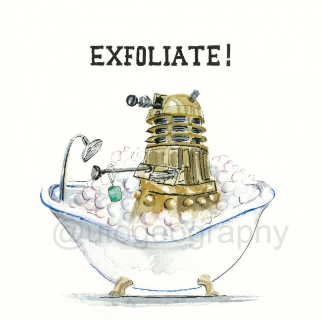Punny Dalek Prints And Paintings