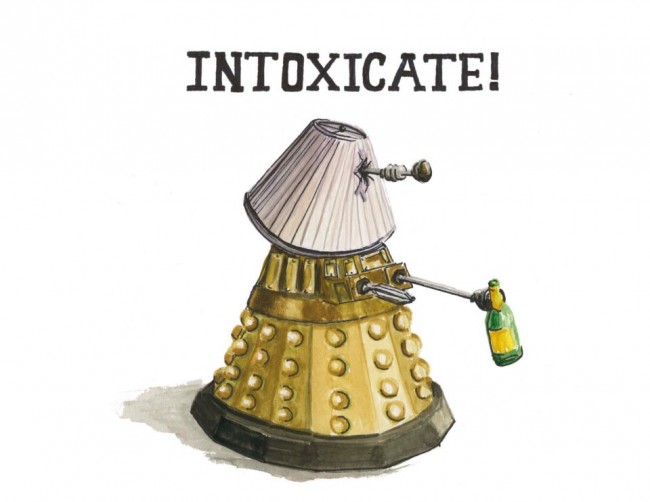 Punny Dalek Prints And Paintings