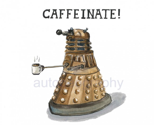 Punny Dalek Prints And Paintings