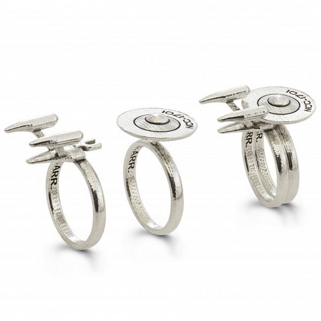 Star Trek x RockLove Sterling Dock Ring