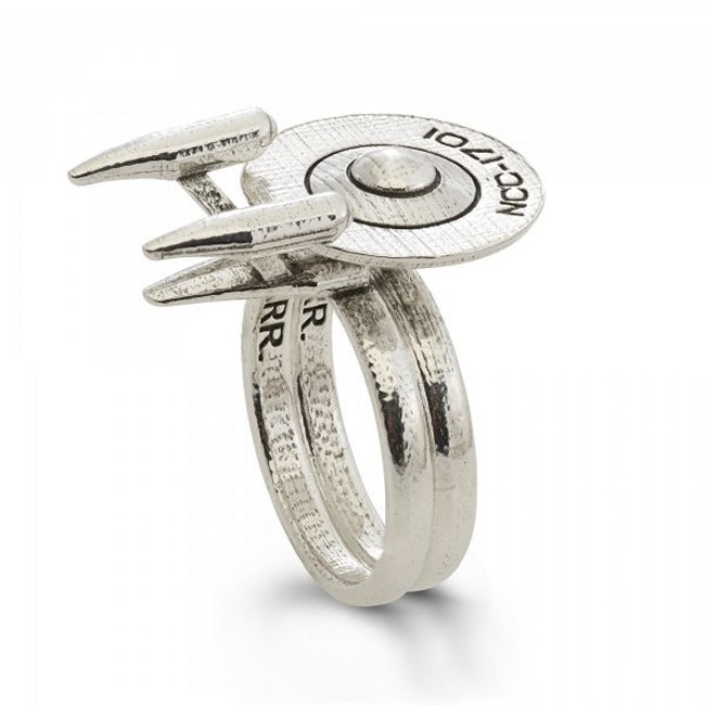 Star Trek x RockLove Sterling Dock Ring