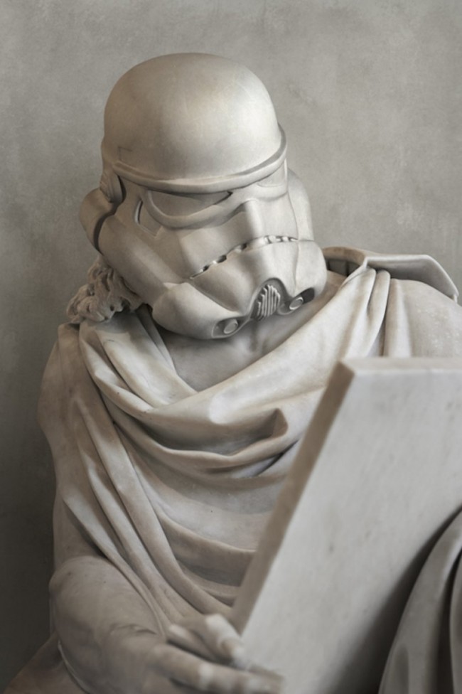 Star Wars Characters As Greek Statues