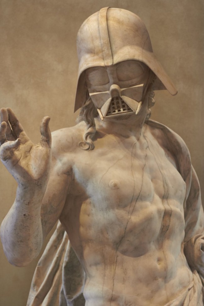 Star Wars Characters As Greek Statues