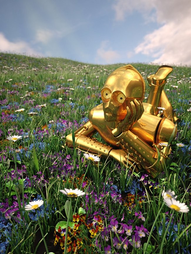 Star Wars Characters on Vacation Prints