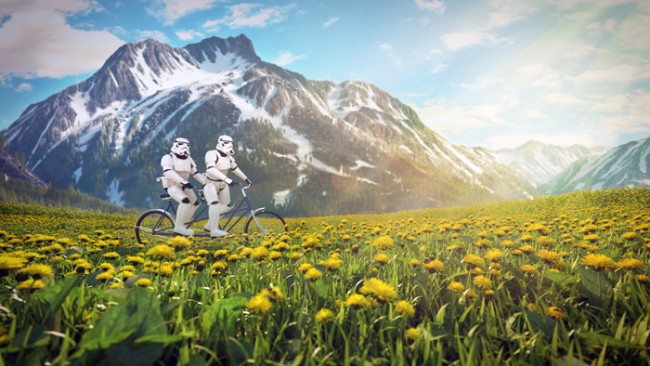 Star Wars Characters on Vacation Prints