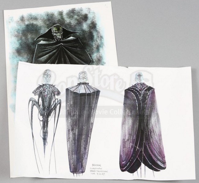 Superman Lives Brainiac Concept Art