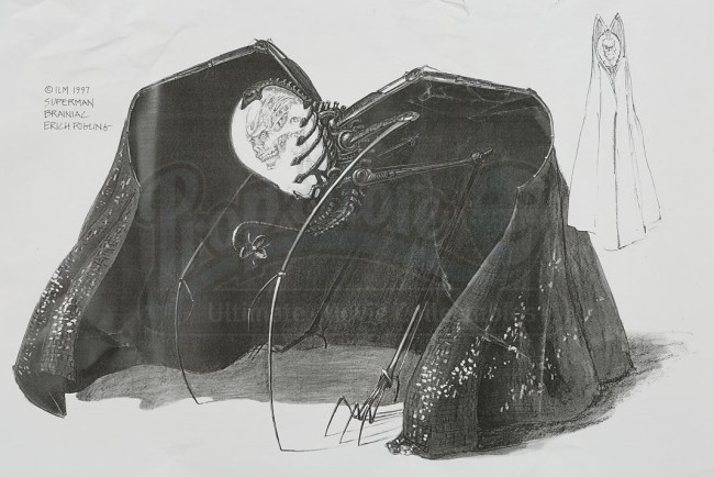 Superman Lives Brainiac Concept Art