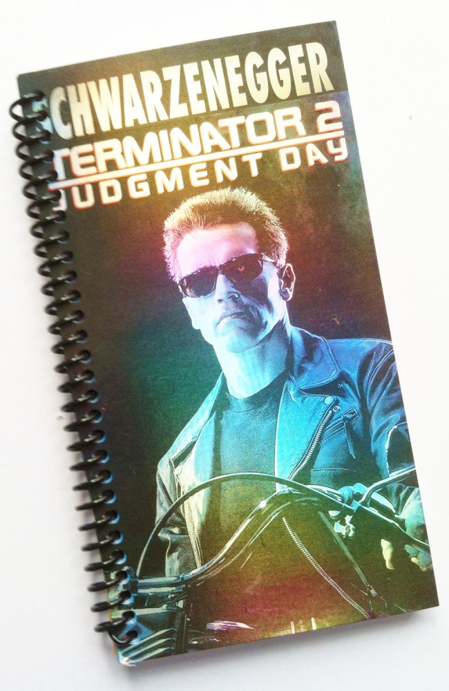 These Cool Notebooks Are Made From Upcycled VHS Tapes