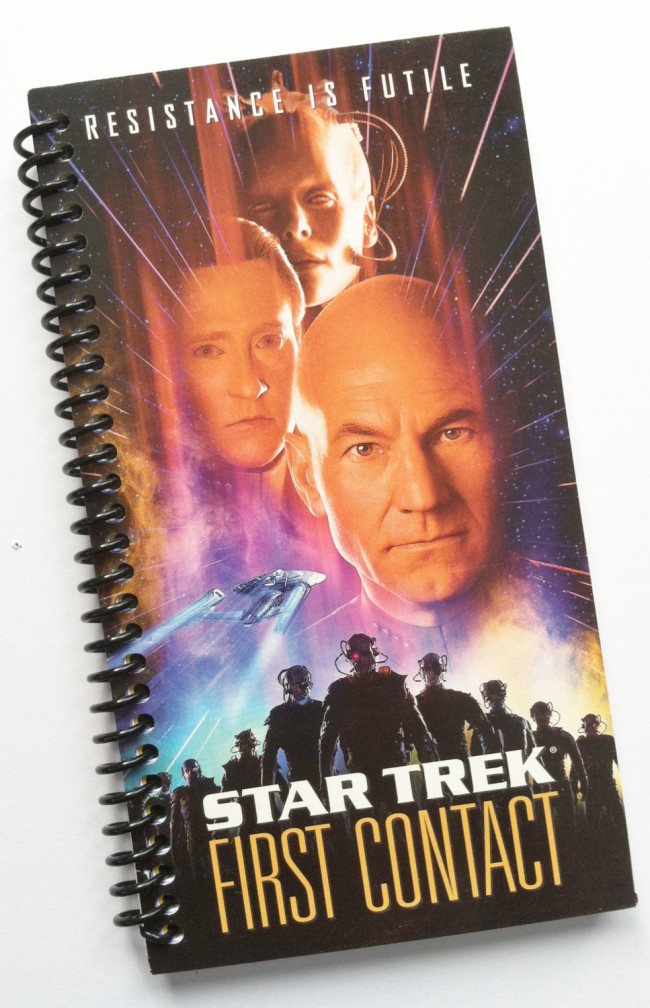 These Cool Notebooks Are Made From Upcycled VHS Tapes
