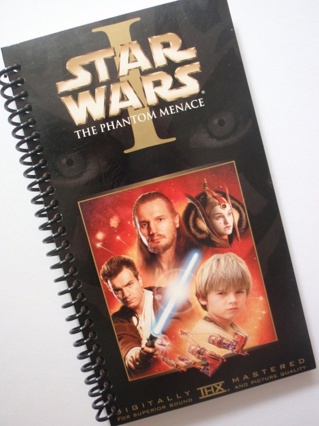 These Cool Notebooks Are Made From Upcycled VHS Tapes