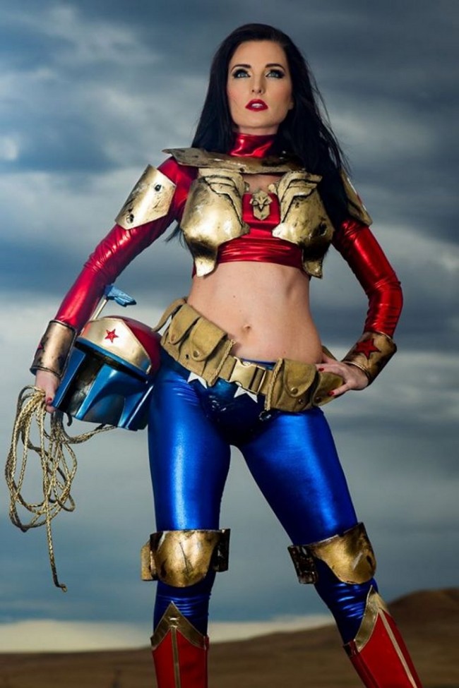 Boba Fett  Wonder Woman Cosplay