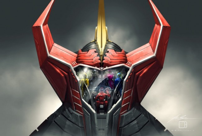 Concept Art For Rejected Power Rangers Film Actually Looks Awesome
