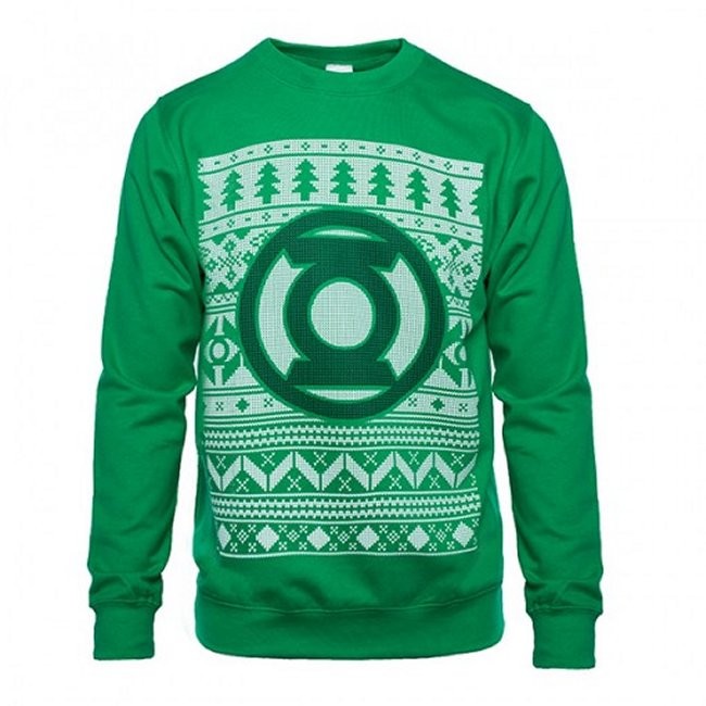 Festive DC Superhero Christmas Sweaters