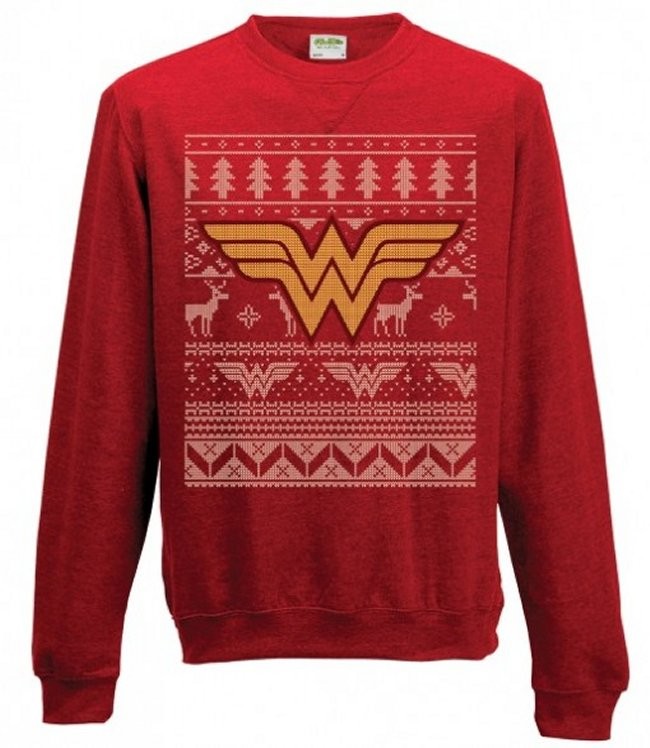 Festive DC Superhero Christmas Sweaters