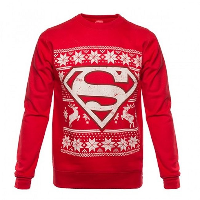 Festive DC Superhero Christmas Sweaters