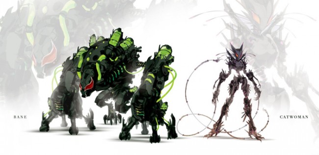 Gotham Gears Batman Characters Turned Into Robots