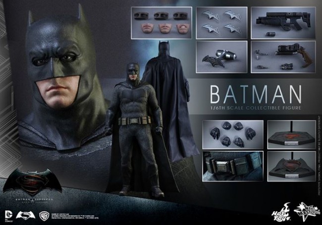 Hot Toys Batman V Superman Dawn Of Justice Batman Figure