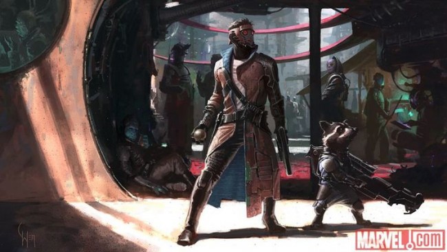James Gunn Shows Off Early Star-Lord Helmet Design for Guardians Of The Galaxy