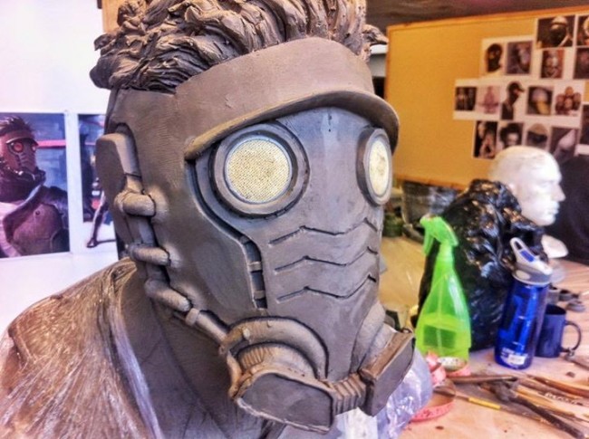 James Gunn Shows Off Early Star-Lord Helmet Design for Guardians Of The Galaxy
