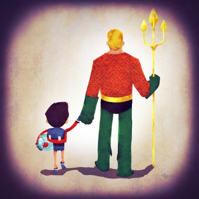 Marvel And DC Superhero Families