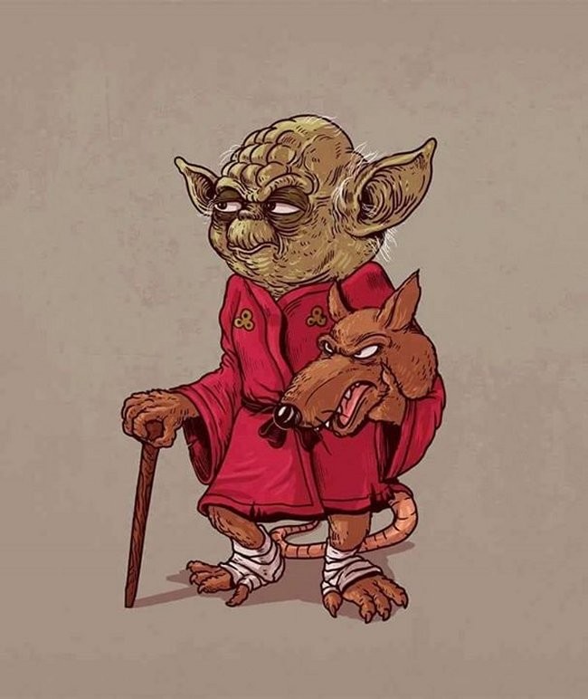 Pop Culture Characters In Disguise