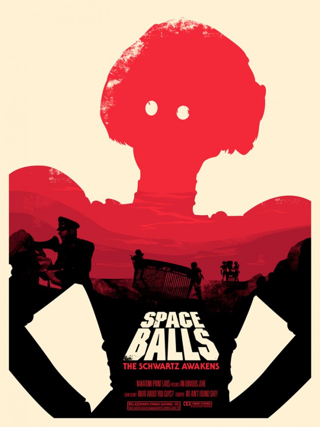Spaceballs The Schwartz Awakens Poster Art