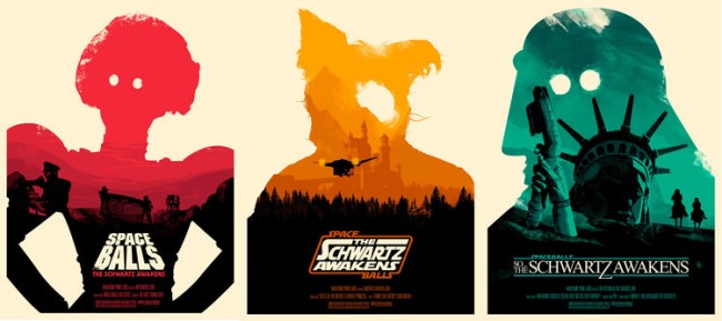 Spaceballs The Schwartz Awakens Poster Art