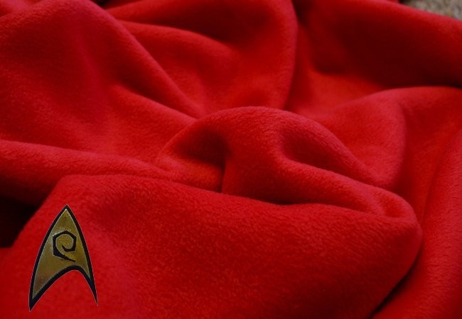 Star Trek Fleece Blankets With Division Patches