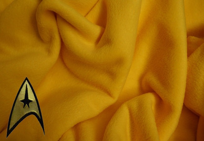 Star Trek Fleece Blankets With Division Patches